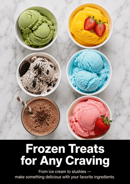 FrostFlow™ Ice Cream & Slushie Maker - | Infinite Quality